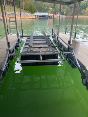 Boat Lift Installation